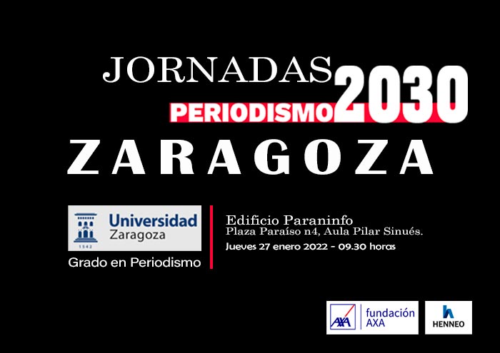 JORNADAS “Periodismo 2030” Zaragoza